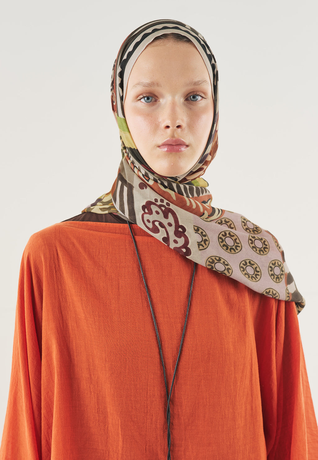 Petra Desin Soft Cotton Hijab Terracota - Fresh Scarf