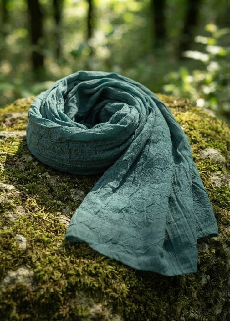 Urba Hijab Crash Scarf Petrolium