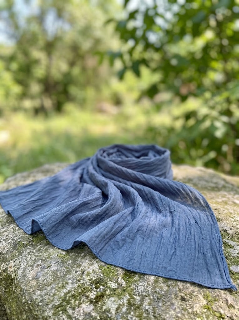 Urba Hijab Crash Scarf Indigo
